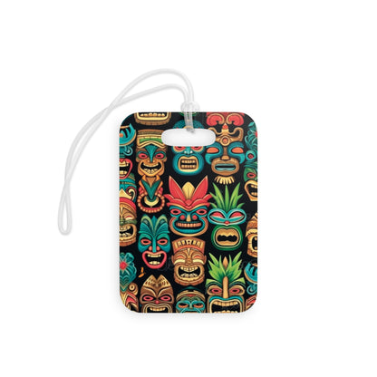 Tiki Time Luggage Tags