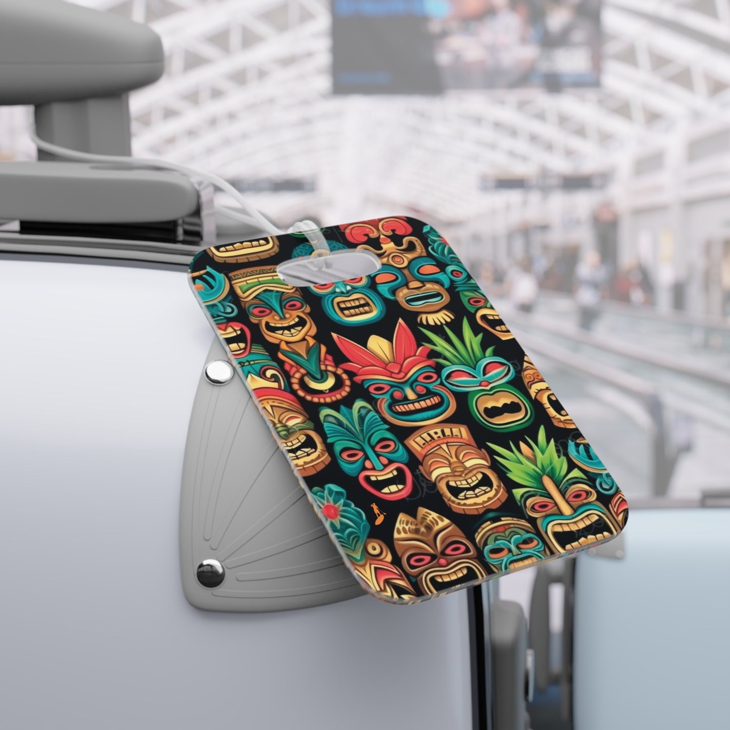 Tiki Time Luggage Tags