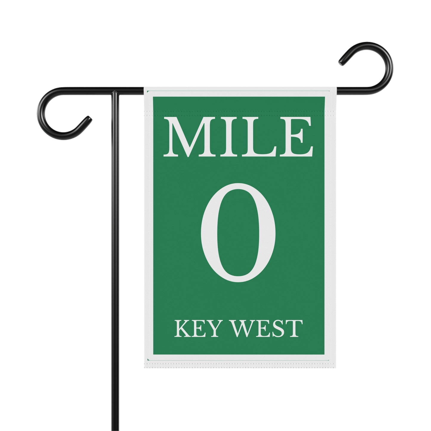 Mile Marker 0 Garden Flag