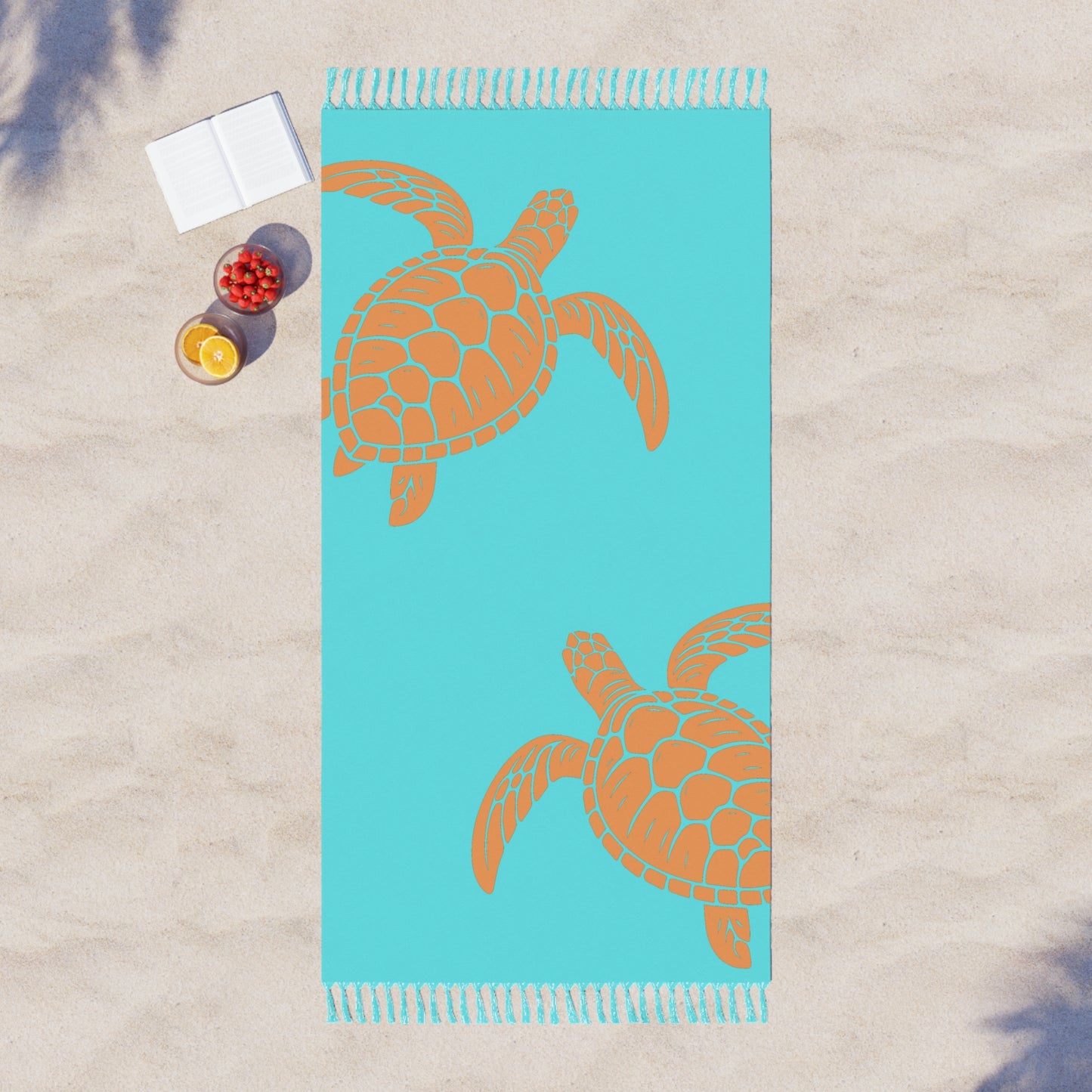 Sea Turtle Boho Beach Cloth