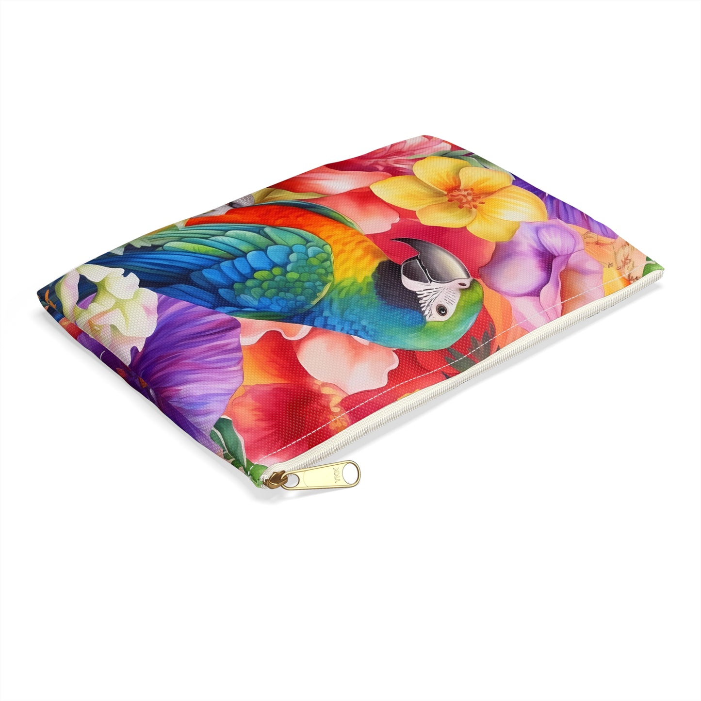 Bright Parrot Accessory Pouch