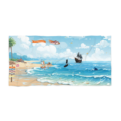 Living Your Life Like A Song Beach Towel