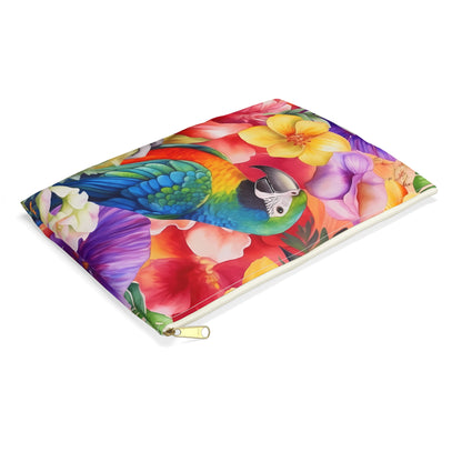 Bright Parrot Accessory Pouch