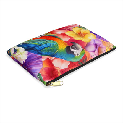 Bright Parrot Accessory Pouch