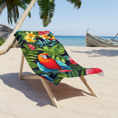 Parrot Beach Towel