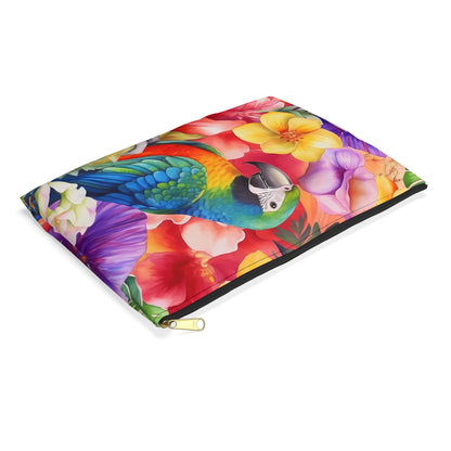 Bright Parrot Accessory Pouch