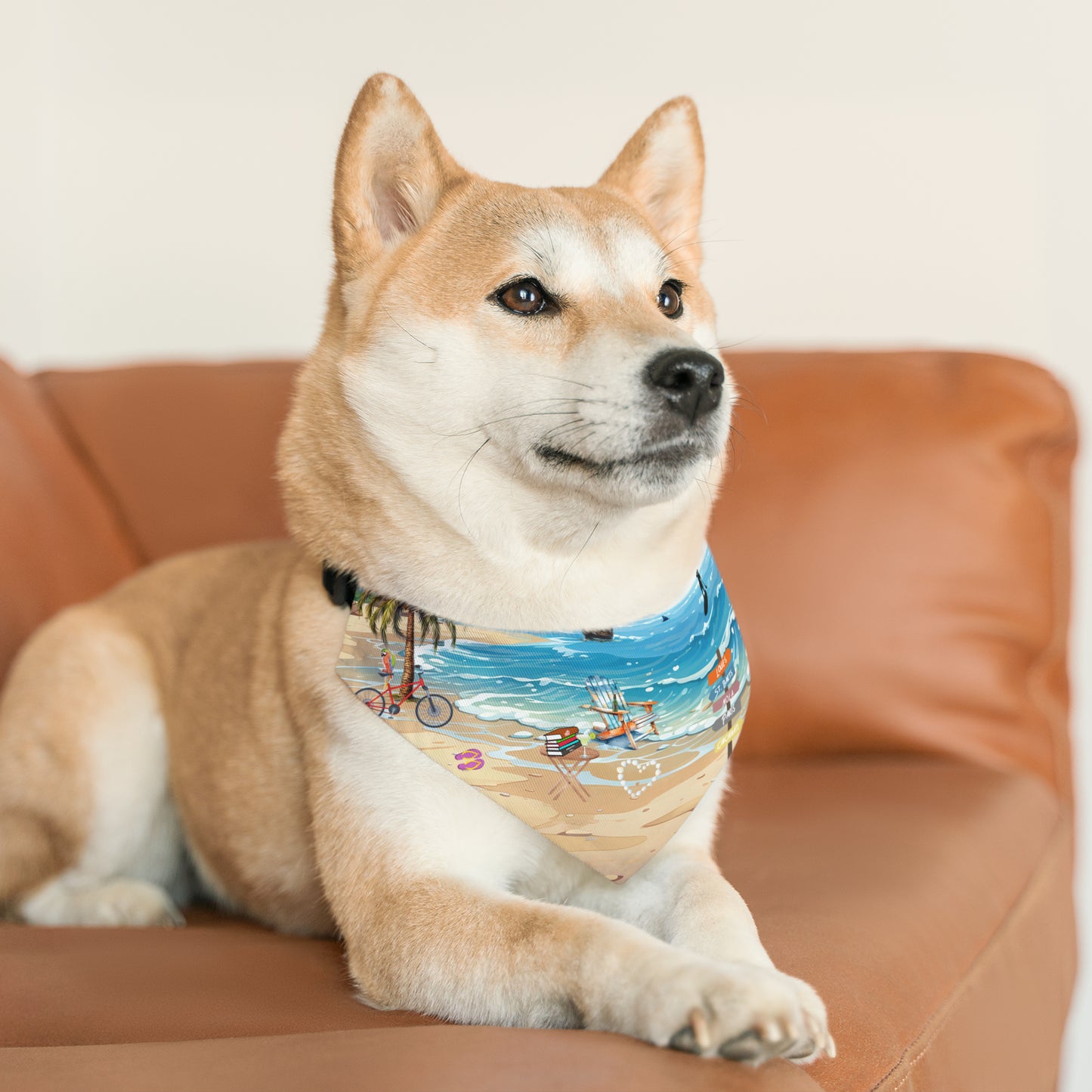 Living Your Life Pet Bandana Collar