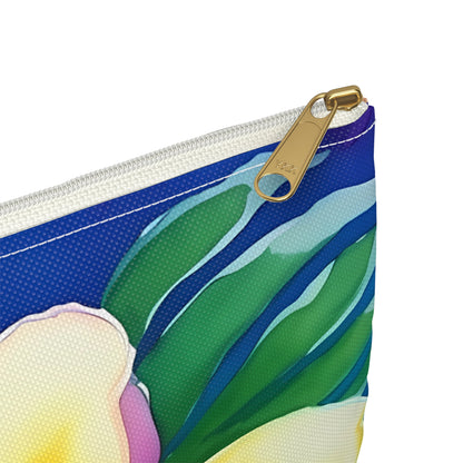 Bright Hibiscus Accessory Pouch